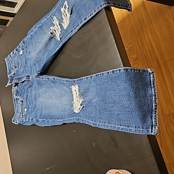 American eagle skinny kick crop jeans - Picture 2 of 9